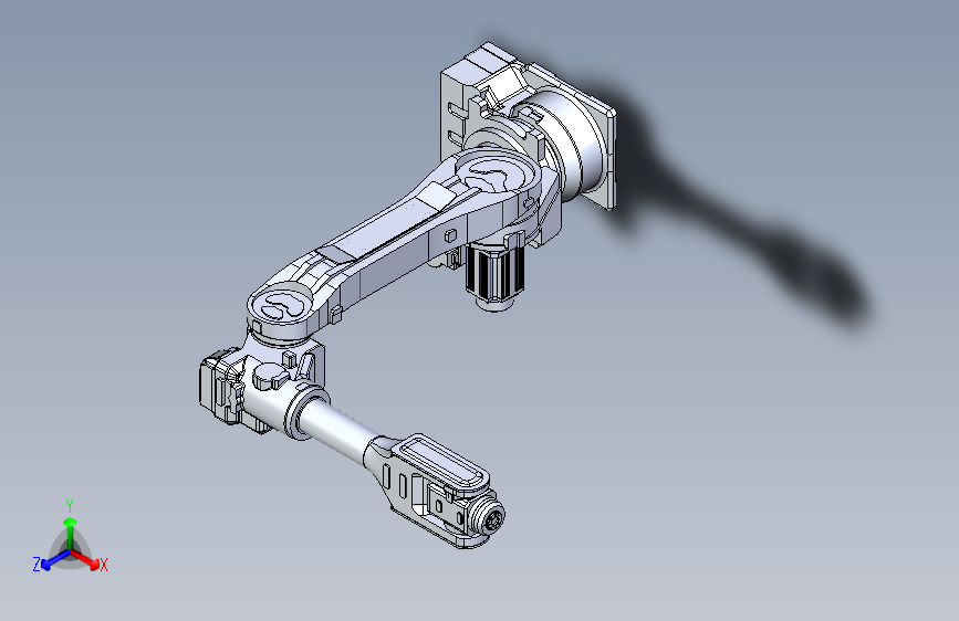 现代重工HH020机器人3D数模图纸