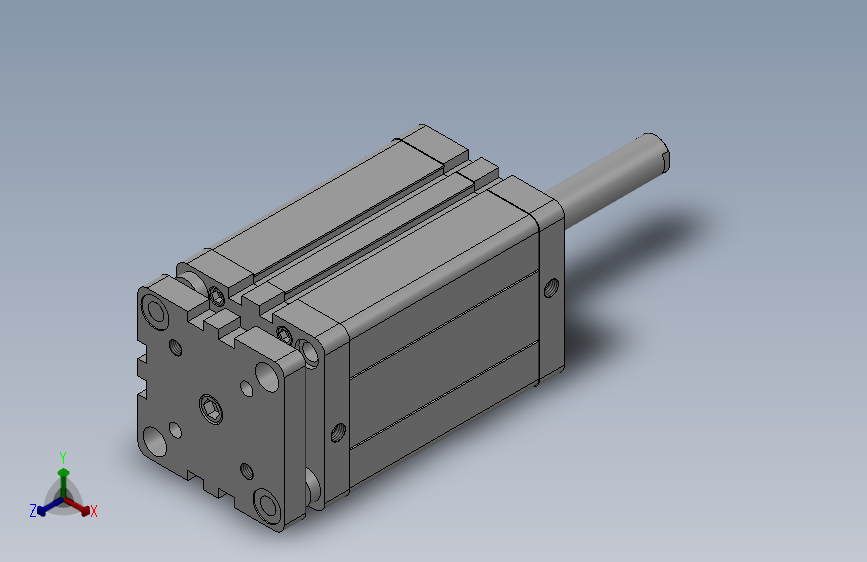 TACEDφ80~φ100紧凑型气缸[TACED100×60-SBG]