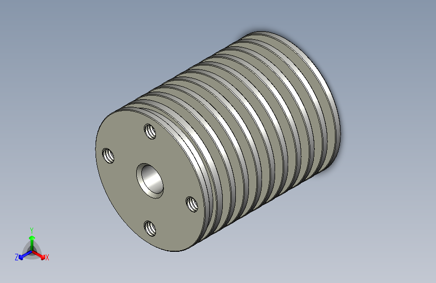 Voron V6 散热器，带龙形安装孔