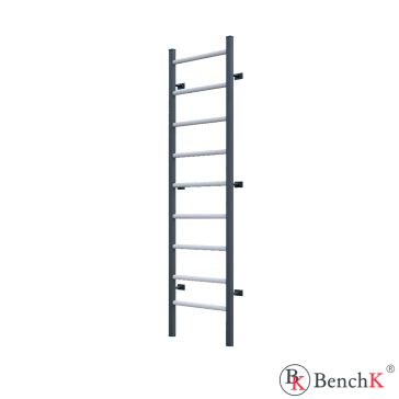 WALL BAR SET 健身站冠军 黑色 1_多功能健身梯 健身冠军 黑色 - 迷你健身房