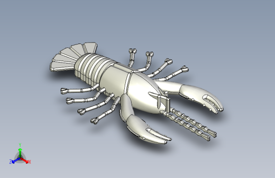 放松迷你Craw + 注射这个假饵的模具