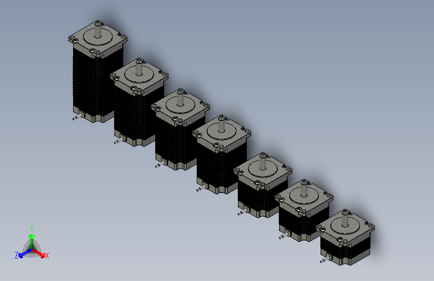 Nema23StepperMotorlength41-115mm