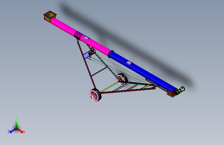 移动式螺旋输送机