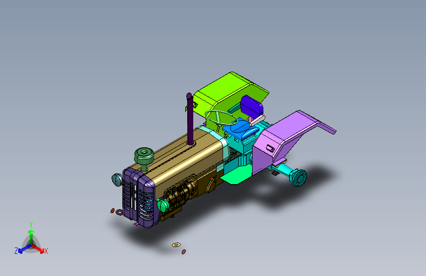 农业用自动修枝机械装置