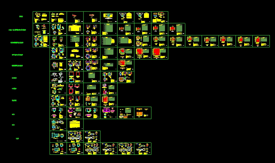 国外市政工程管道工程通用图(中英对照)