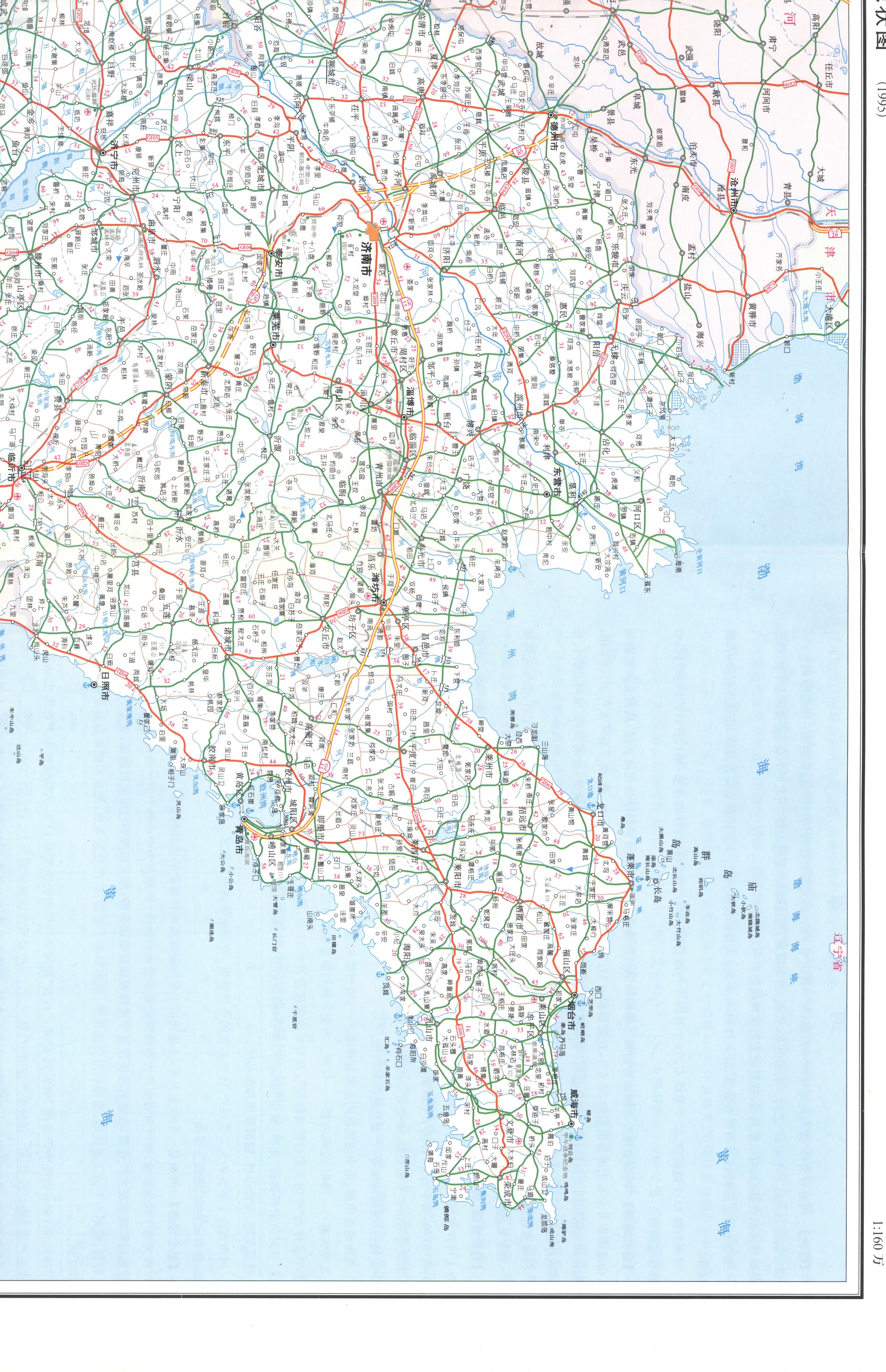 山东省莱州市国道206老路改造工程