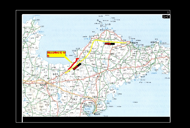 山东省莱州市国道206老路改造工程