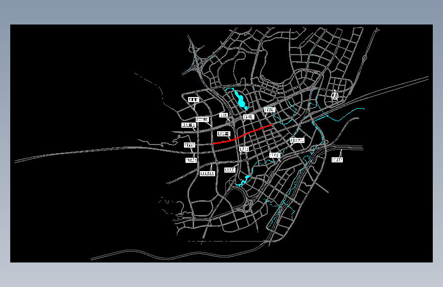 德盛路一期道路工程（K0869.629&mdash;K1049.176）施工图