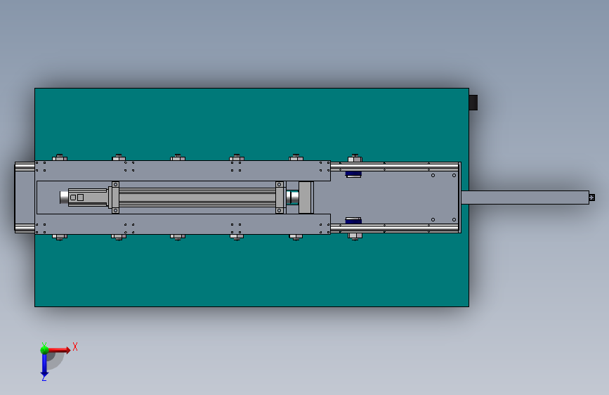 艾灸针灸理疗机器人三维solidworks模型+CAD图纸