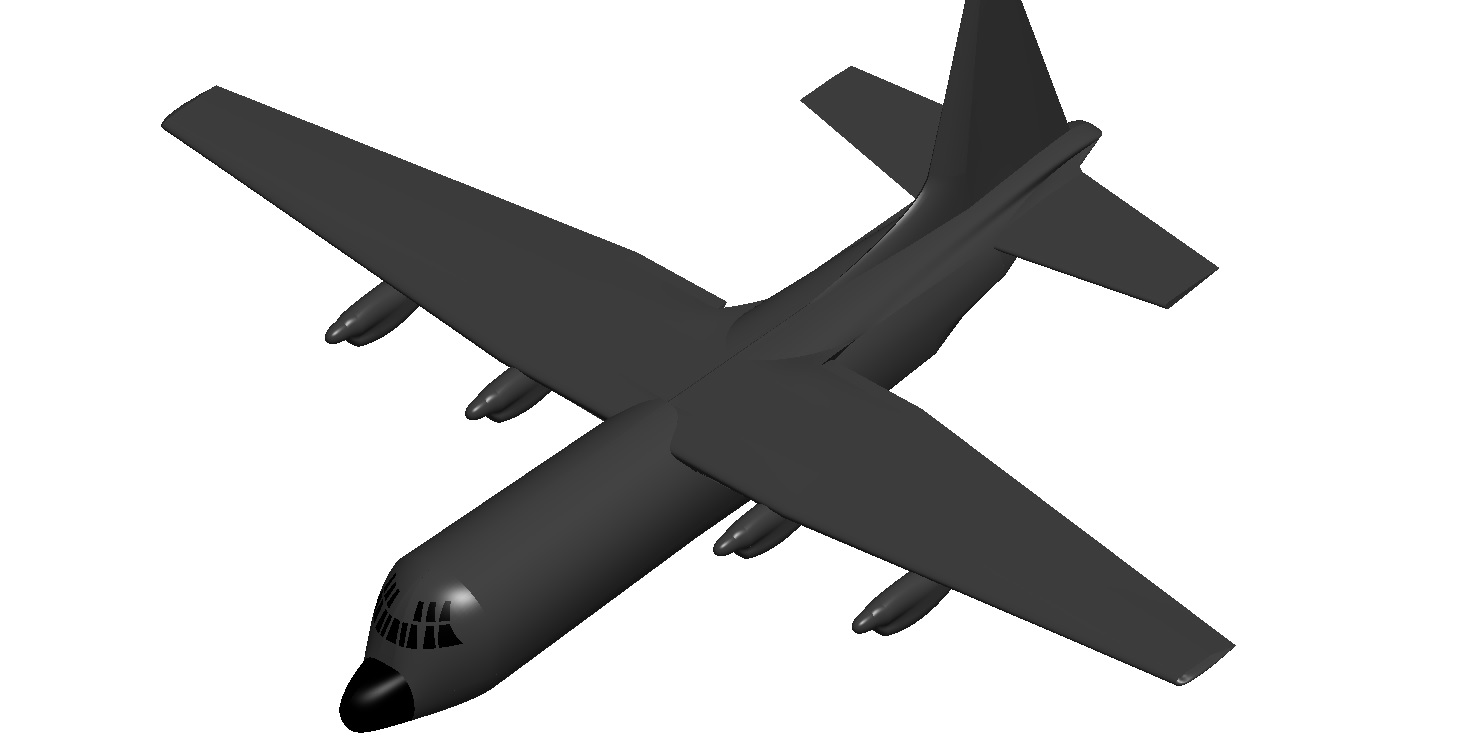 PUBG飞机 c130