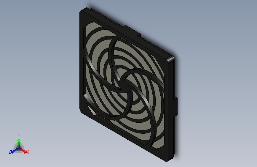 DigiKey+1053-1396-ND+92mm+机箱风扇护罩带过滤网