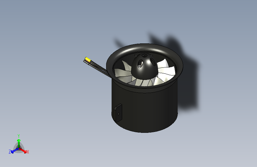 EDF+70毫米+12叶片+2860+1850KV