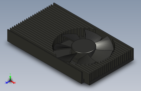 GPU+散热器和风扇