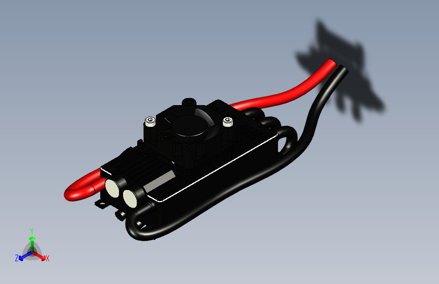 Hobbywing电调120A+V4+带风扇