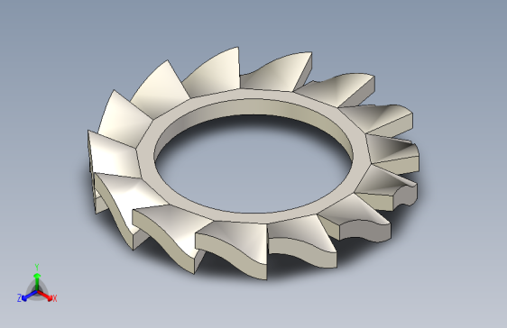 M8弹性垫圈+-+外齿