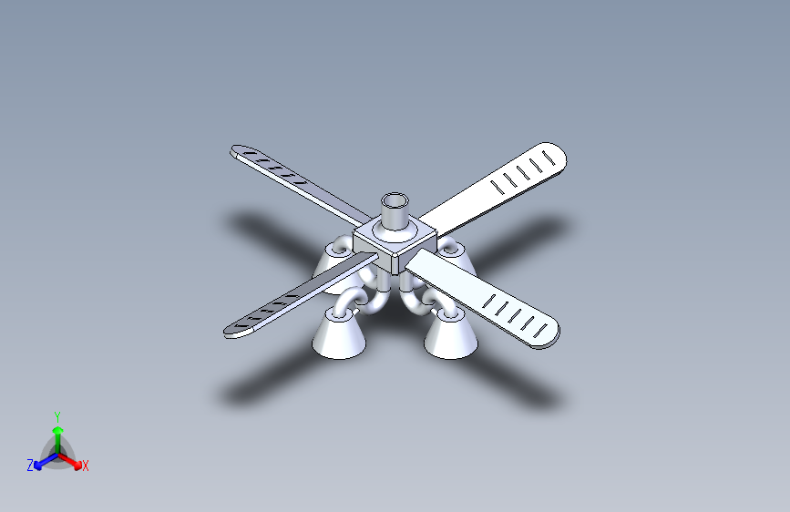 Overhead Lamp Fan