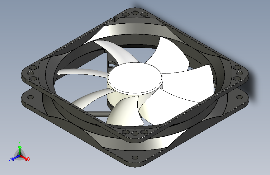 PC风扇 120x25毫米