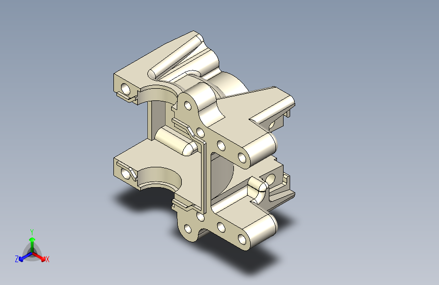 RC truggy cooling device