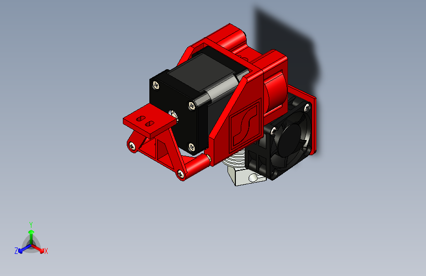 SquareBOT 挤出机 MK8