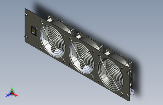 SRXFAN3U，TRIPP LITE，3U 风扇模块
