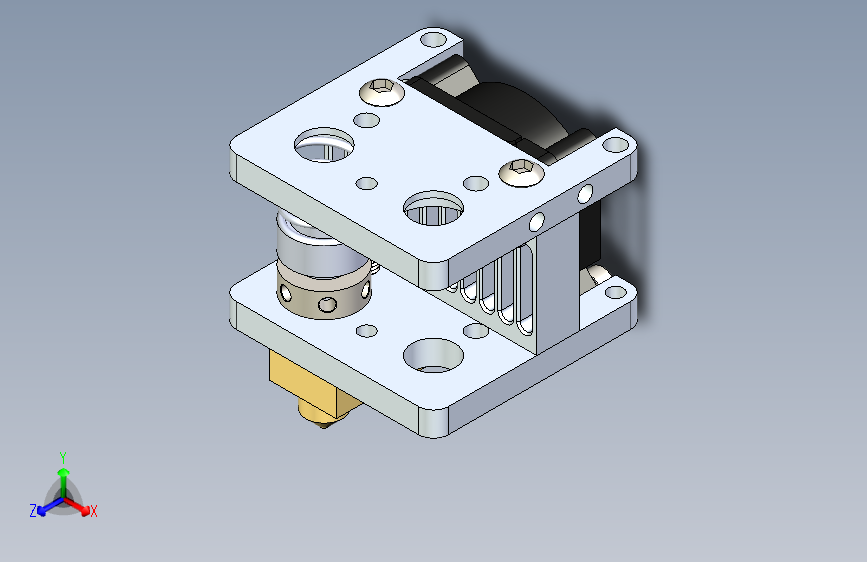 Ultimaker 2 打印头底盘（非官方）