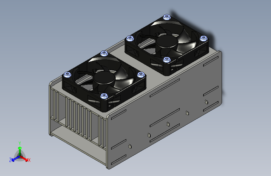 电阻器组+60mm+风扇