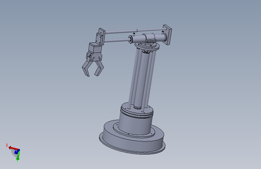 气动机械手设计【说明书+CAD+SOLIDWORKS+仿真】