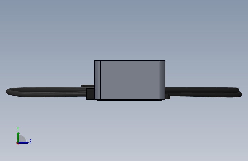 大疆 DJI - A3 - IMU PRO模型 左侧视图