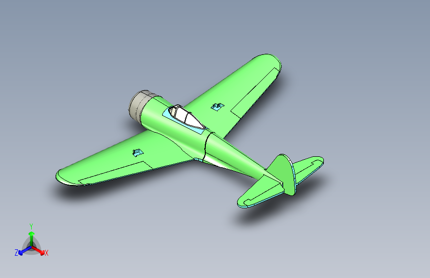 航空模型 Ki-43