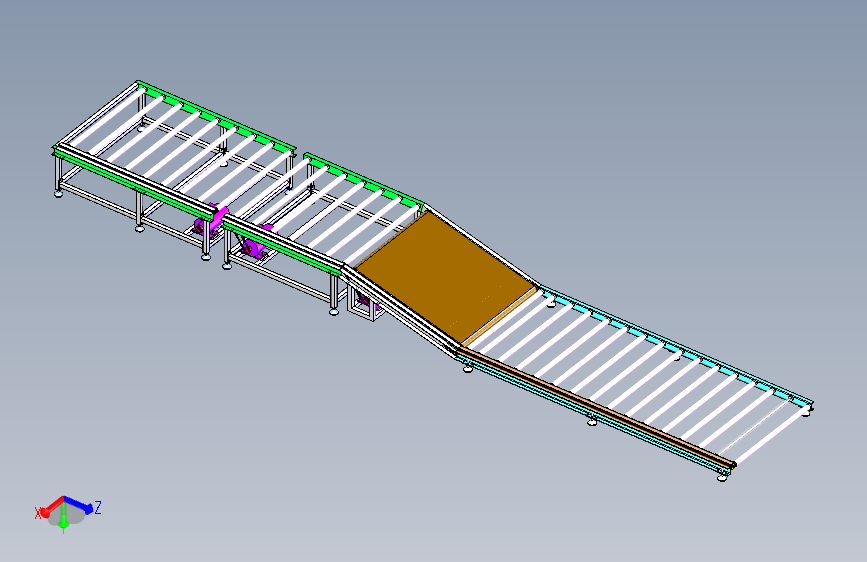 驱动式滚筒运输机优化设计含三维solidworks模型+CAD图纸+说明书