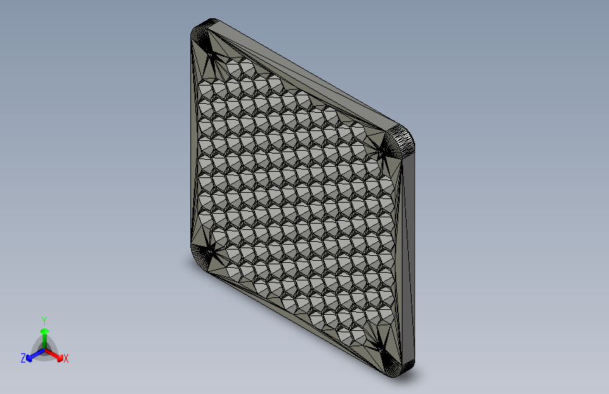 风扇网+120mm+外部+130mm+六角形+M4
