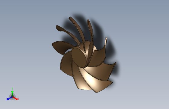 机箱风扇 120mm (Solidworks)