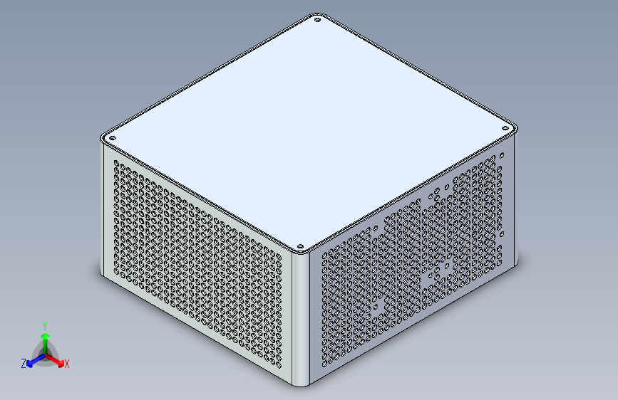 空气盒 ITX 概念电脑机箱