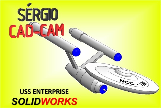 星际迷航 - 企业号 - Sérgio CAD CAM