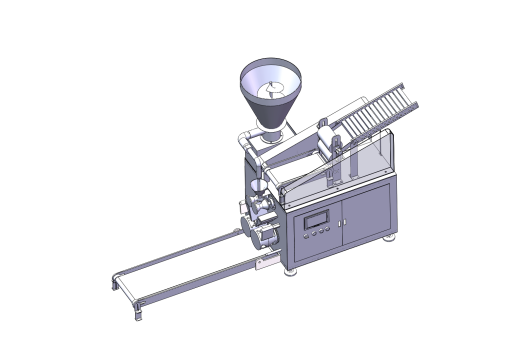 J273-全自动包饺子机 饺子成型机三维solidworks模型3D建模