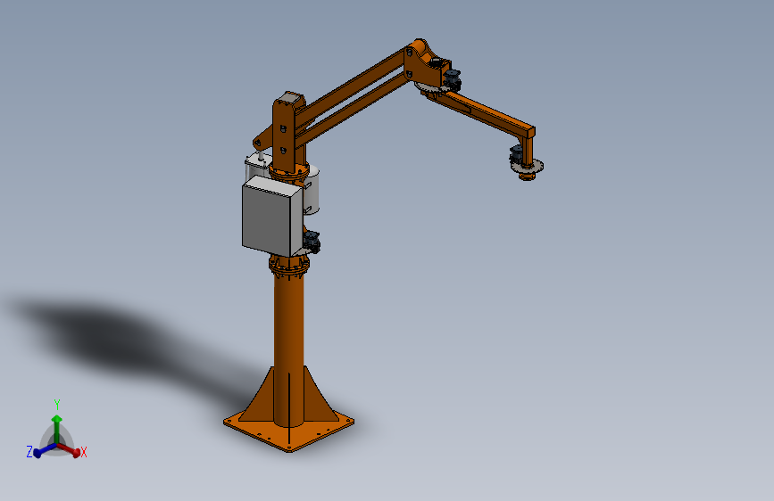 J280-平衡吊 平衡助力器 助力机械手三维设计含三维solidworks建模