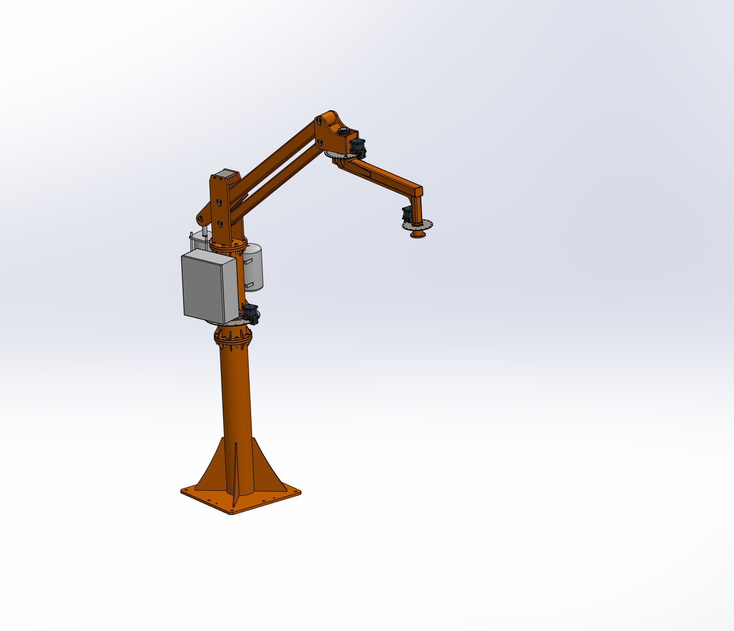 J280-平衡吊 平衡助力器 助力机械手三维设计含三维solidworks建模