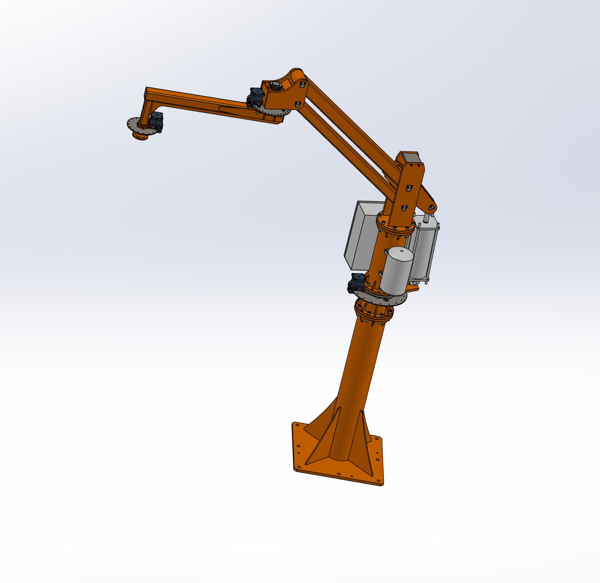 J280-平衡吊 平衡助力器 助力机械手三维设计含三维solidworks建模