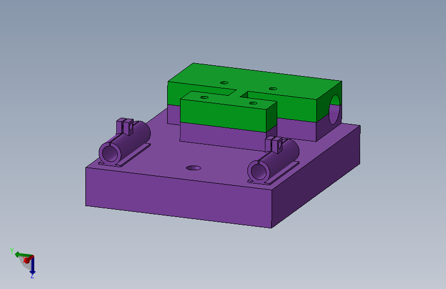 3D打印机X轴夹具零件样本