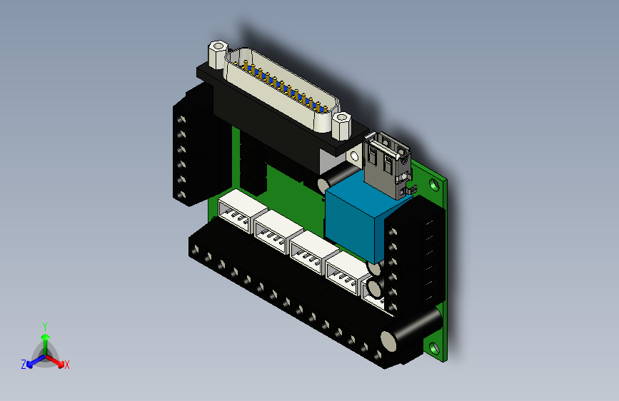 5轴数控 breakout板