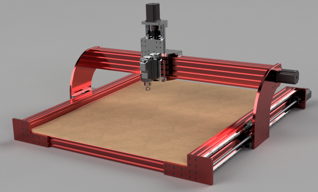 CNC 路由器 1500x1400x400mm 型号 4