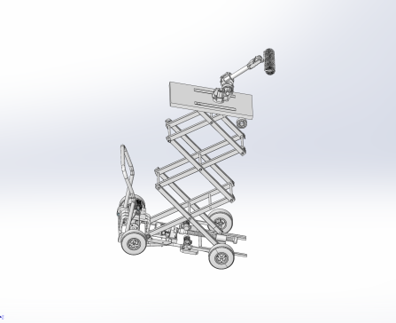 J311-内墙墙面清洁机构设计含三维solidworks建模+CAD图纸+说明书