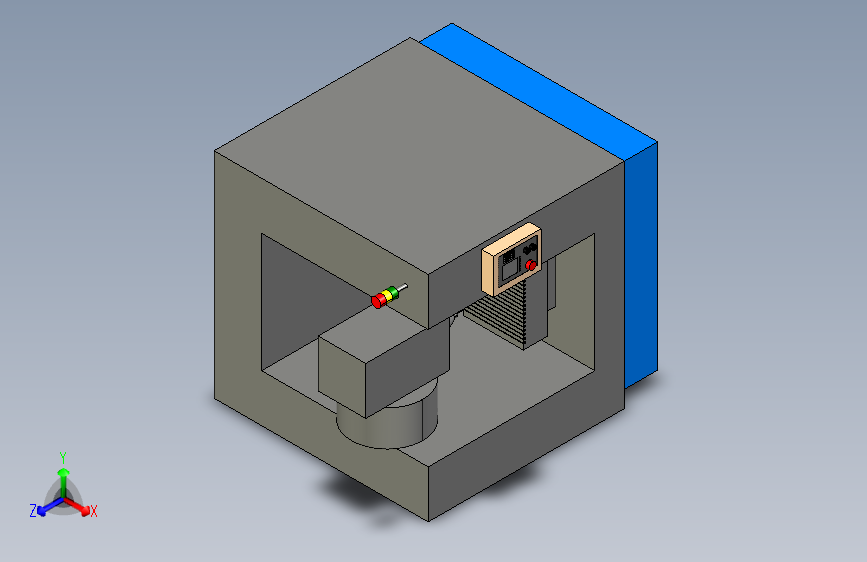 CNC 三轴铣床