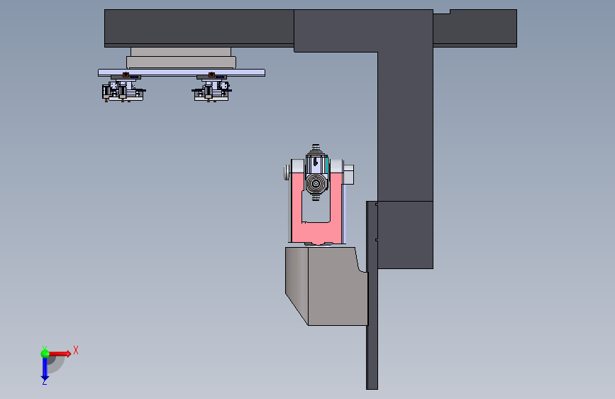 CNC 五轴 俯视图