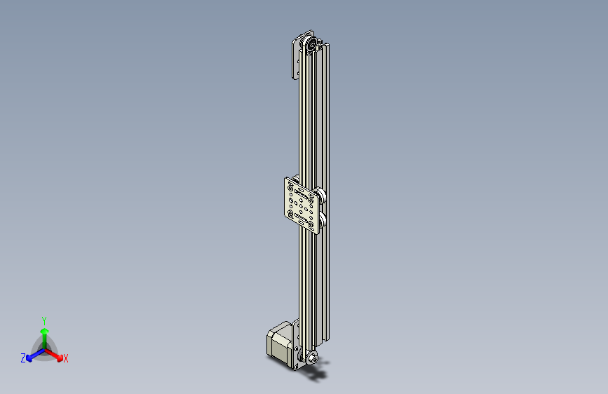 Nema 17 V-Slot 皮带驱动执行器 500mm