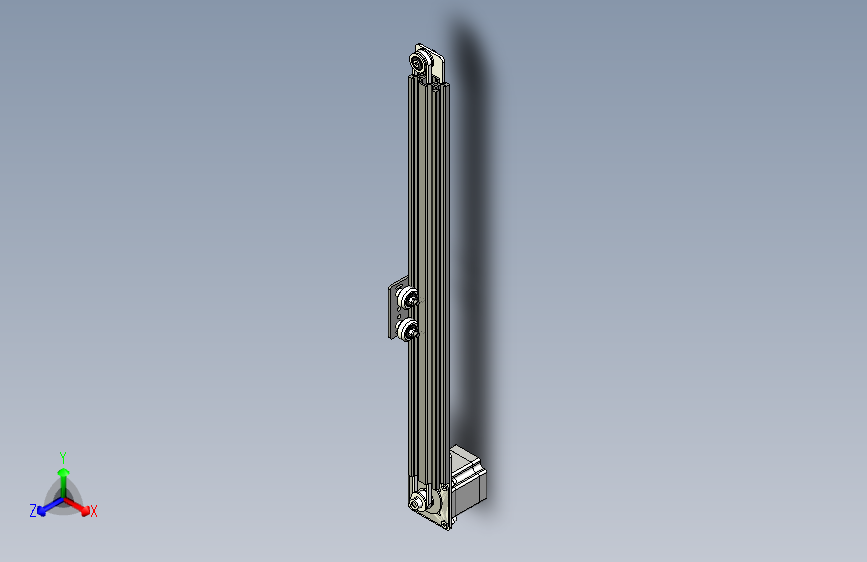 Nema 23 V-Slot 皮带驱动执行器 500mm