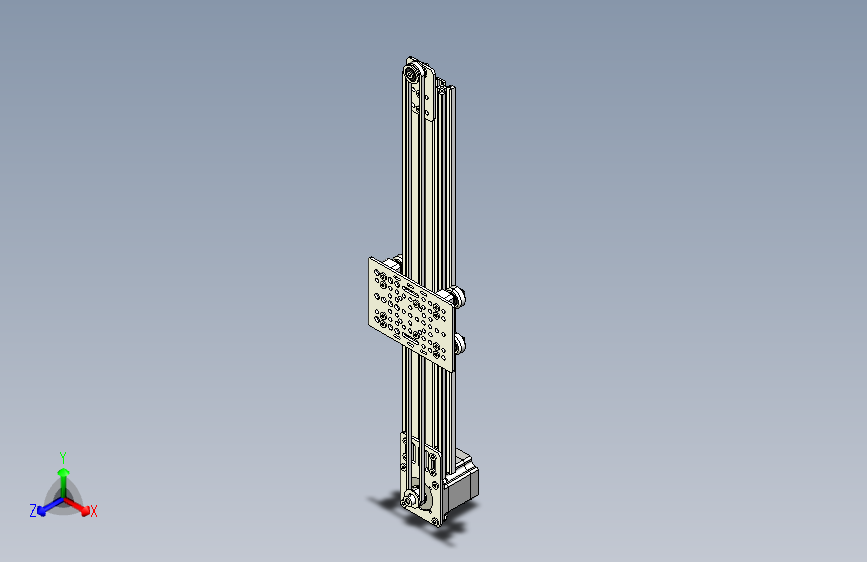 Nema 23 V-Slot 通用皮带驱动执行器 500mm