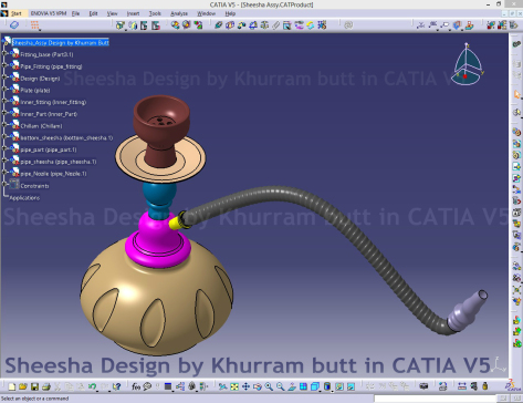 Sheesha（水烟袋）设计由Khurram Butt