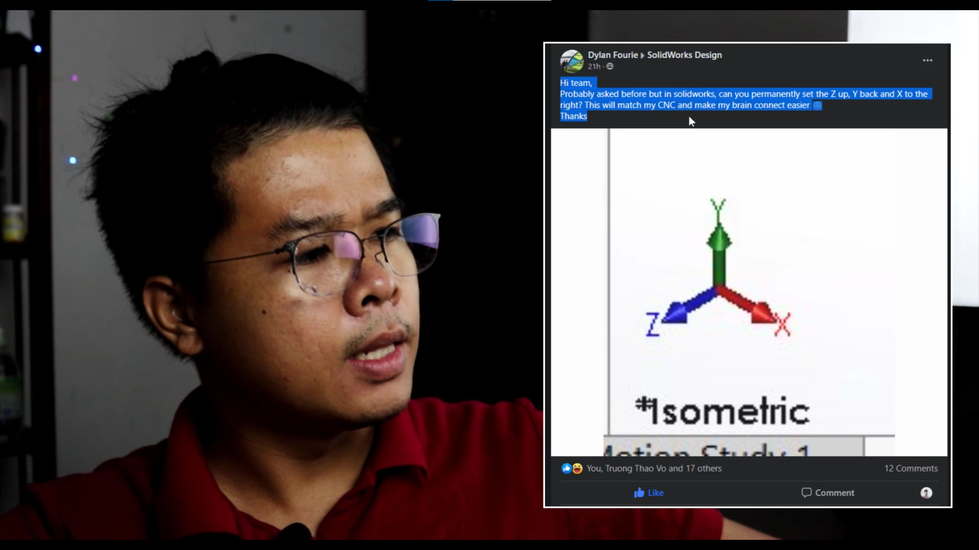 SOLIDWORKS 制作 Z 轴向上模板