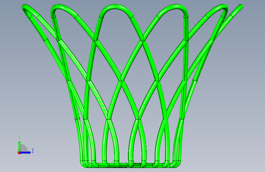 Solidworks_ 篮子 (3) 左侧视图